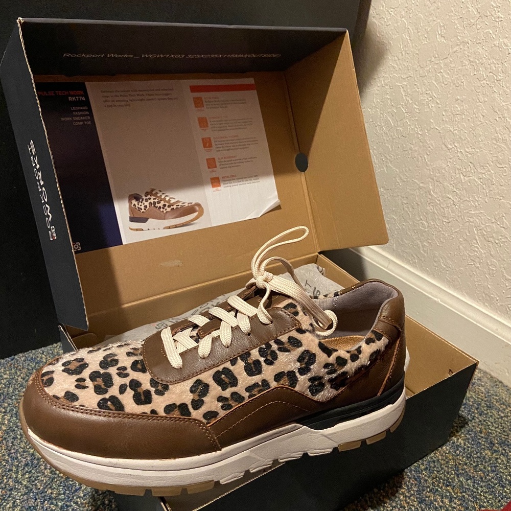 Rockport Women's Pulse Tech Work Safety size 9